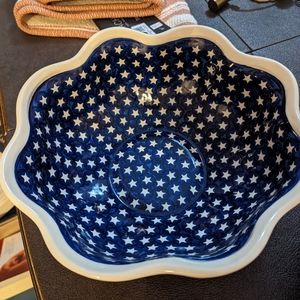 Polish Pottery serving bowl